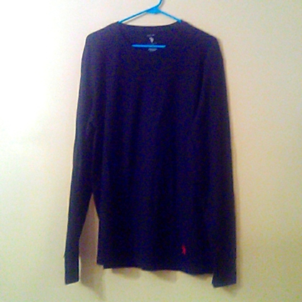 U.S. Polo Assn. XL Black Sleepwear long sleeve shirt.